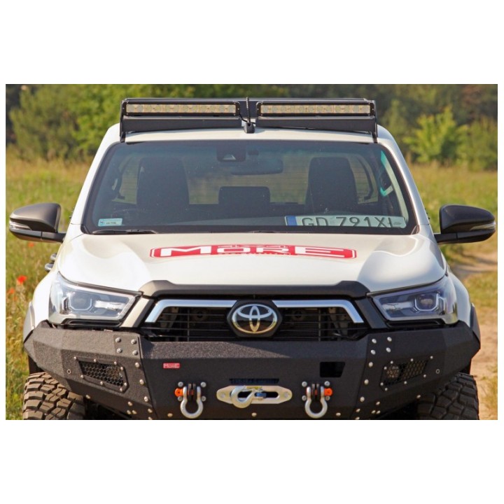Bagażnik Dachowy Toyota Hilux REVO, skrzynkowy - More4x4