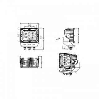 Lampa TruckLED PRO 12x