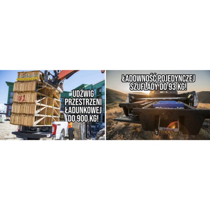 ZABUDOWA szufladowa wyprawowa Ford Ranger / Raptor