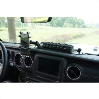 wodoodporny panel Wrangler JL JT od 2018 z uchwytem na telefon