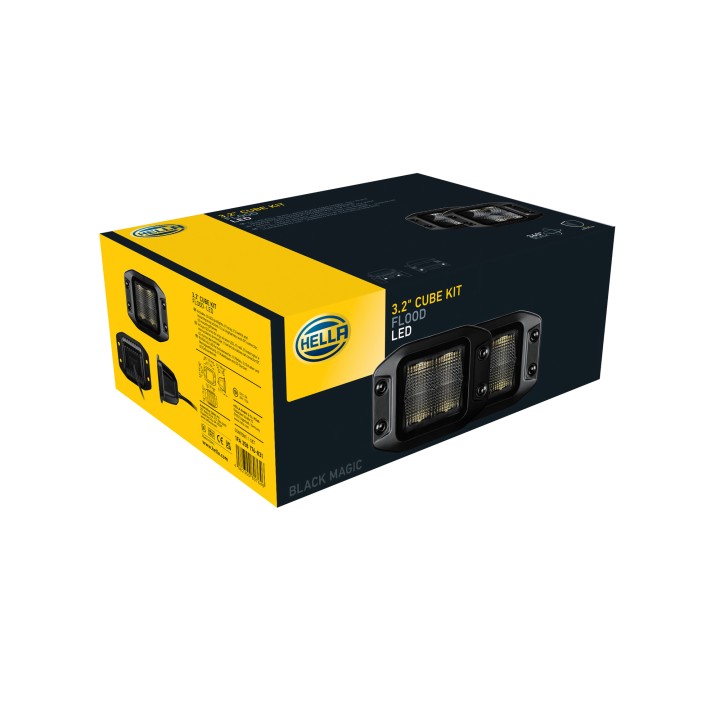 Hella Black Magic Cubes 1FA 358 176-831 3,2" do zabudowy