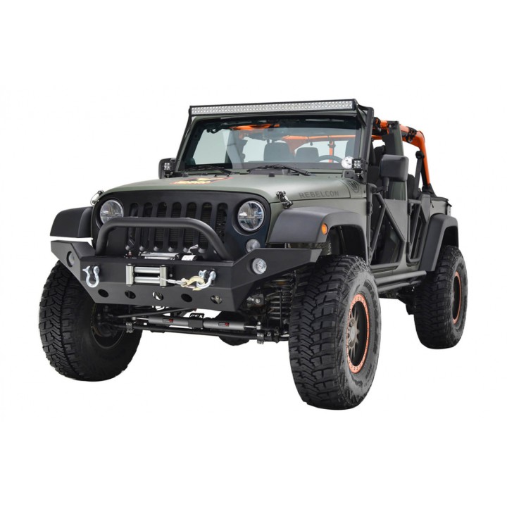 JEEP WRANGLER JK 2007-2018 ZDERZAK PRZEDNI R8 ALASKA 51-0360