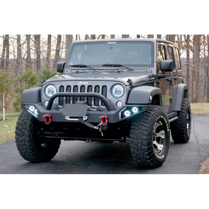 JEEP WRANGLER JK 2007-2018 ZDERZAK PRZEDNI LP2