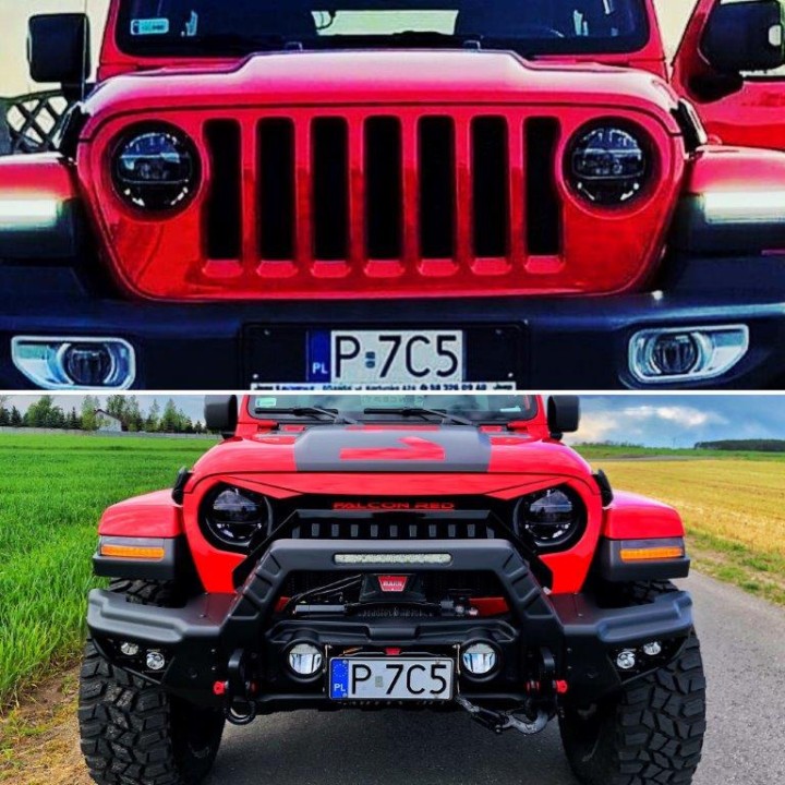 Zderzak przedni SB style Jeep JL/JT/JK