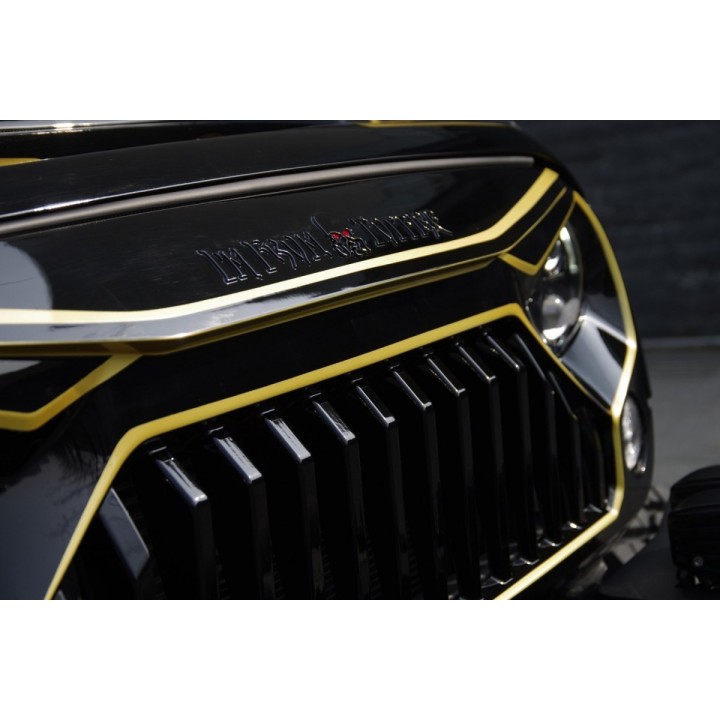 Grill TopFire "FURY II" Jeep Wrangler JK/JKU