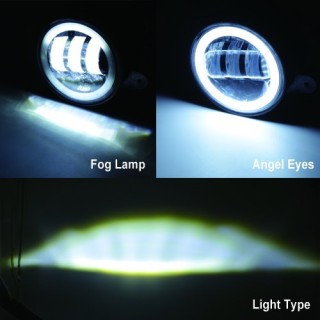 Halogeny + DRL (Jeep Wrangler JK )