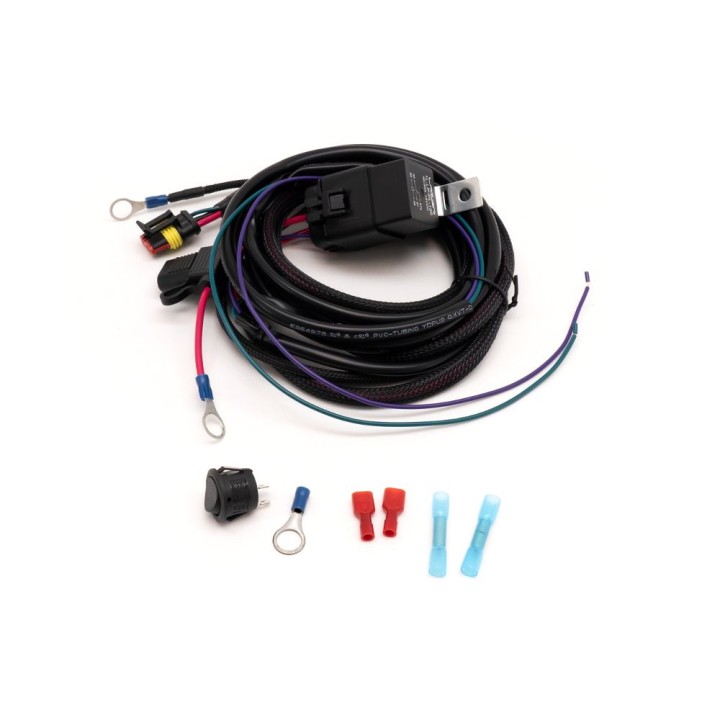 Wiązka do podłączenia pojedynczej lampy 12V - LAZER Sentinel Triple-R (Gen2), Linear 12 / 18 Elite - ze światłami pozycyjnymi