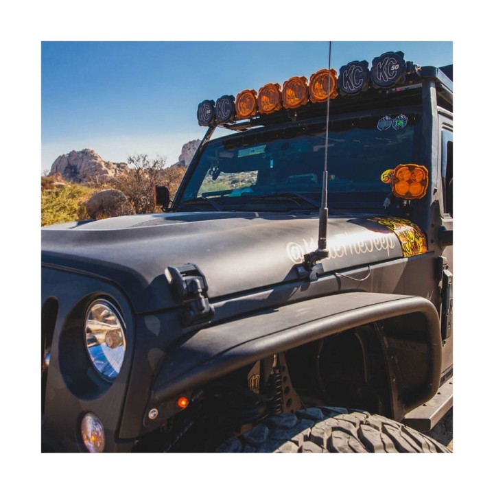 KC - 5" FLEX ERA® 4 ZSW Set 80W Combo - Jeep Wrangler JT / Jeep Gladiator JT