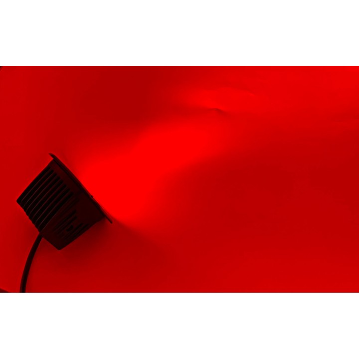 Lampa LED 4x3W Habitat Czerwona FLOOD z uchwytami montażowymi do zabudowy w zderzak