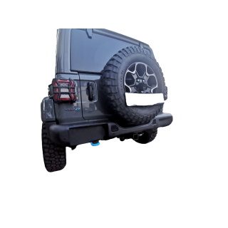 Zderzak aluminiowy tylny Wrangler JL z miejscami na czujniki