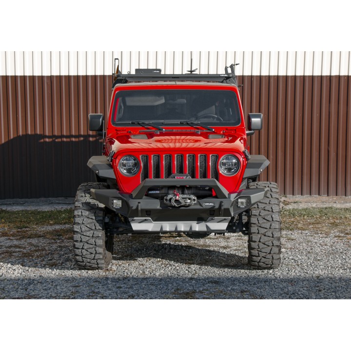 Aluminiowy zderzak przód Wrangler JL JLU Rival