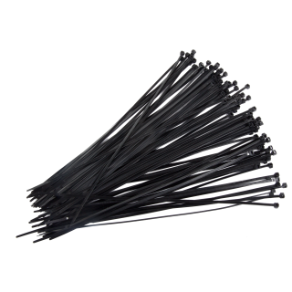 OPASKI ZACISKOWE NYLON (CZARNE), 2.5X100MM SZT.100,