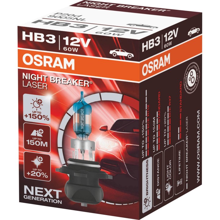 NIGHT BREAKER LASER HB3 DUO BOX