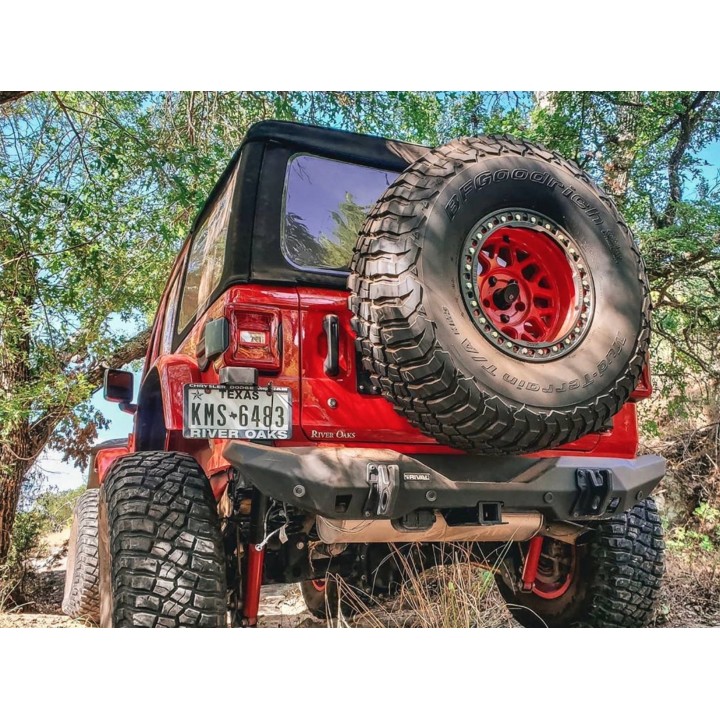 Tylny zderzak Wrangler JL RIVAL aluminiowy