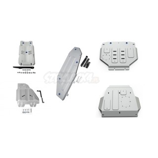 Zestaw osłon aluminiowych RIVAL 5szt Toyota Land Cruiser 200 4,5D 4,7 Petrol