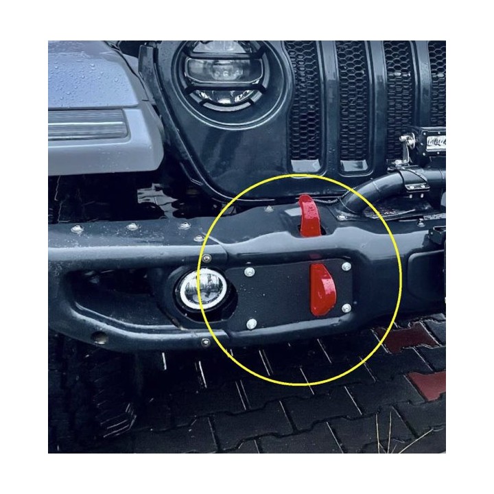 Zaczepy do szarpania do zderzaka rocznicowego Jeep Wrangler JL / Gladiator JT