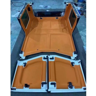 Wyciszenie Izolacja dachu Wrangler JLU Orange