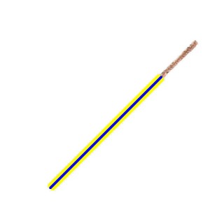 KABEL FLRY-B 0,5MM2 ŻÓŁTO-NIEBIESKI 1m