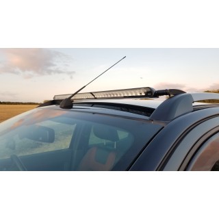 Zestaw do montażu na dachu lampy LAZER T24 Evolution - Ford Ranger (2016 - 2022) wersja z relingami dachowymi  - ujęcie 2