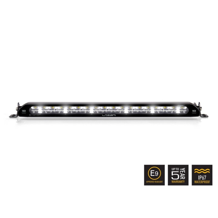 LAZER Linear 18 Elite ze światłami pozycyjnymi – 12 150 lm