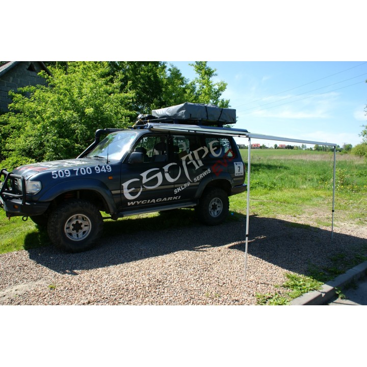 Markiza Escape 2,5 × 2,5 m zielone – Escape | Szekla4x4