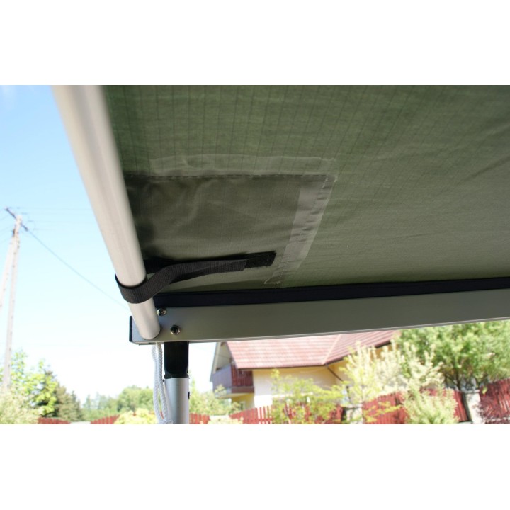 Markiza Escape 2,5 × 2,5 m zielone – Escape | Szekla4x4