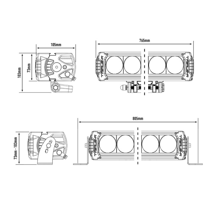LAZER Triple-R 16 Elite (Gen2) – 18 040 lm – 1920 m