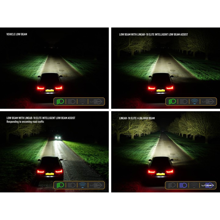 Zestaw lampy LAZER Linear 18 Elite i-LBA - Toyota RAV4