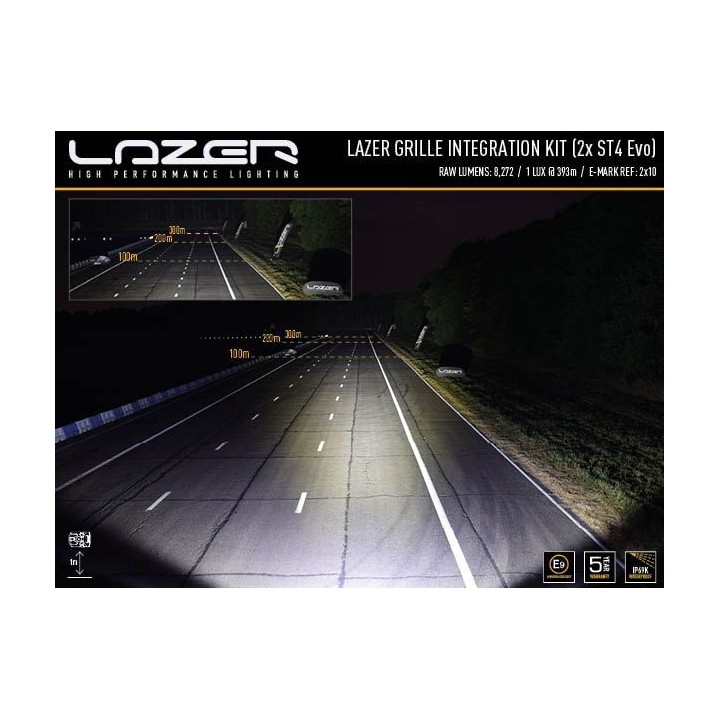 Zestaw dwóch lamp LAZER ST4 EVO - Mercedes-Benz Vito (2020