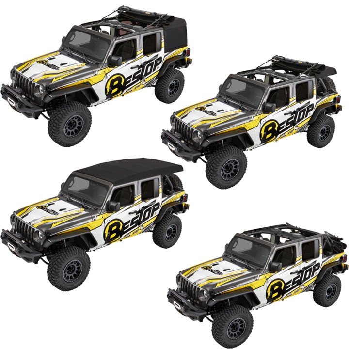 Bestop 54725-17 Supertop Ultra for 18-22 Jeep Wrangler JL Unlimited