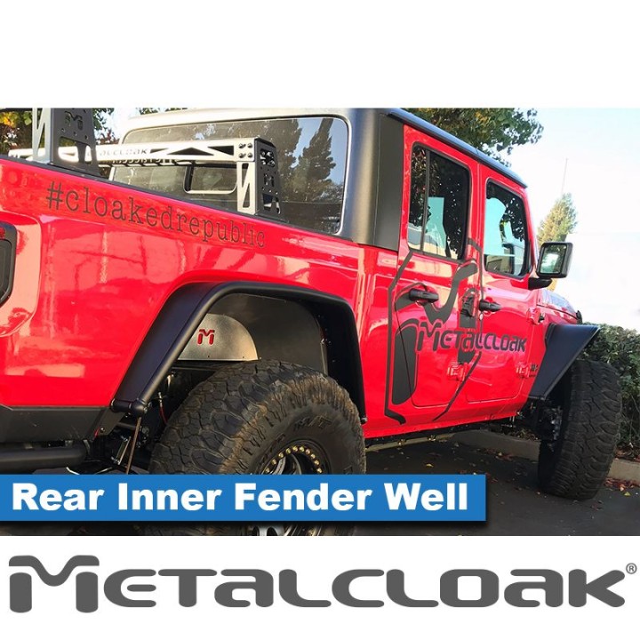 Nadkola alumiiniowe Jeep Gladiator JT Metalcloak