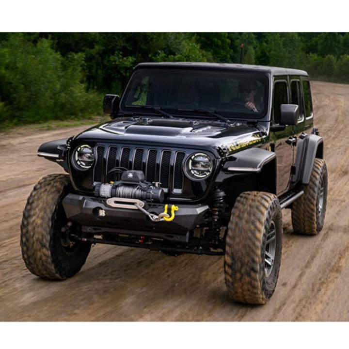 Front and rear fender flares for the Wrangler JL 4 Drzwi