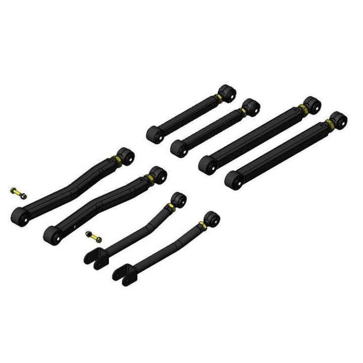 Zestaw regulowanych wahaczy short arm Clayton Off Road Overland+ Lift 0-5"