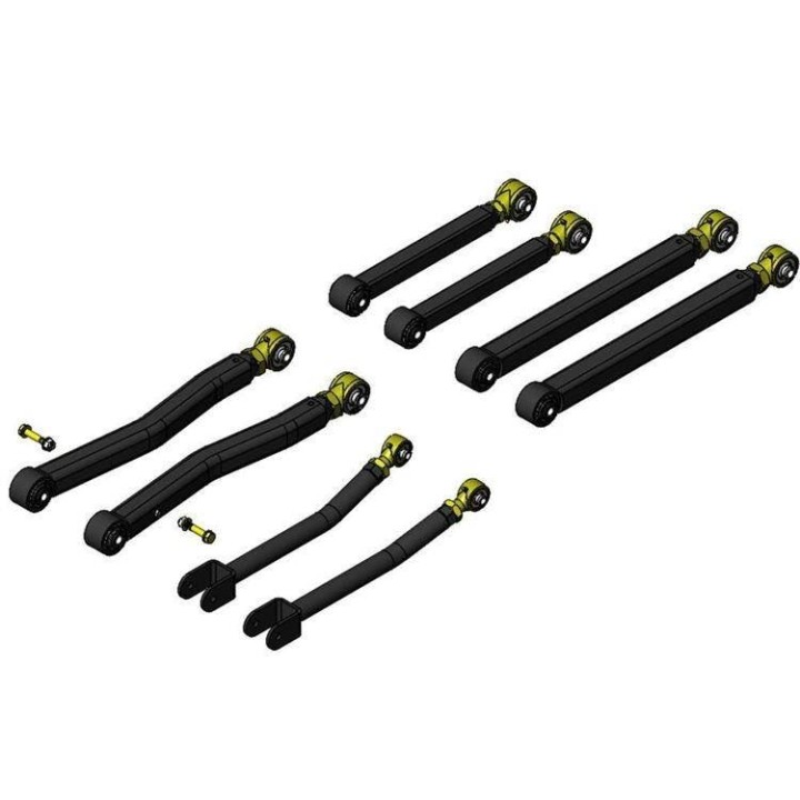 Zestaw regulowanych wahaczy short arm Clayton Off Road Premium Lift 0-5"
