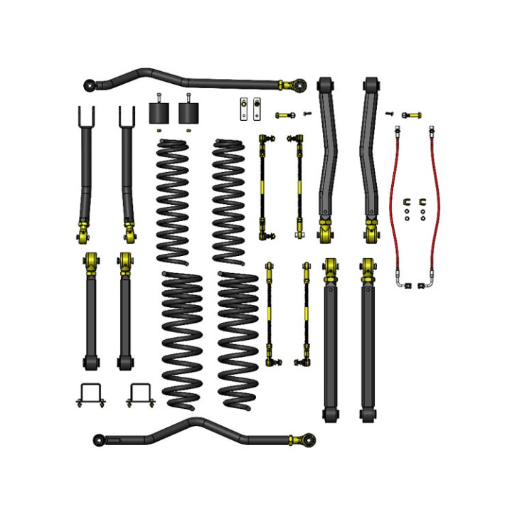 Zestaw zawieszenia Clayton Off Road Premium Diesel Lift 3,5"