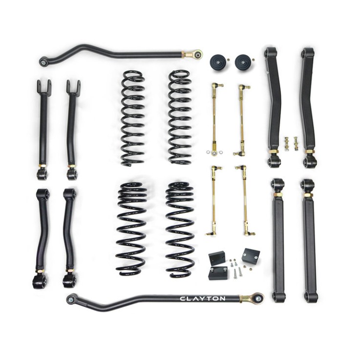 Zestaw zawieszenia Clayton Off Road Overland+ 392 Lift 2,5"