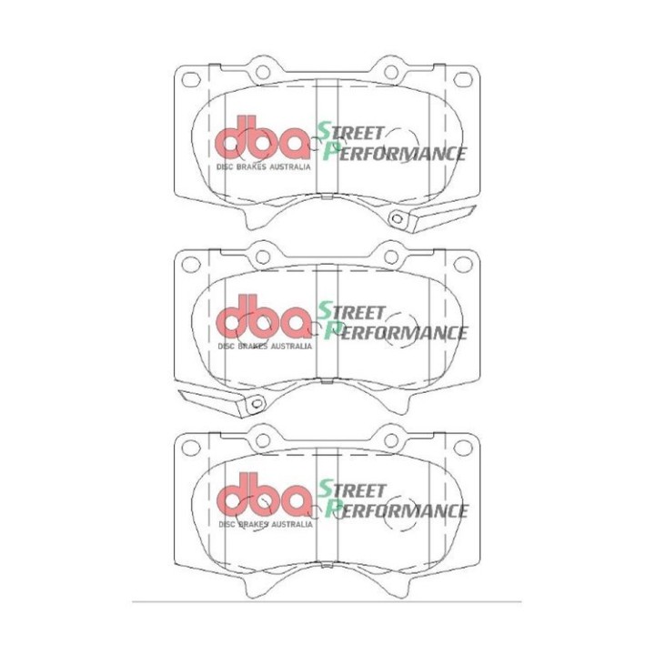 Zestaw hamulcowy przód DBA T2 Street Performance