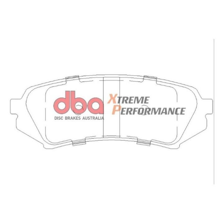 Zestaw hamulcowy tył DBA T3 4000 Xtreme Performance