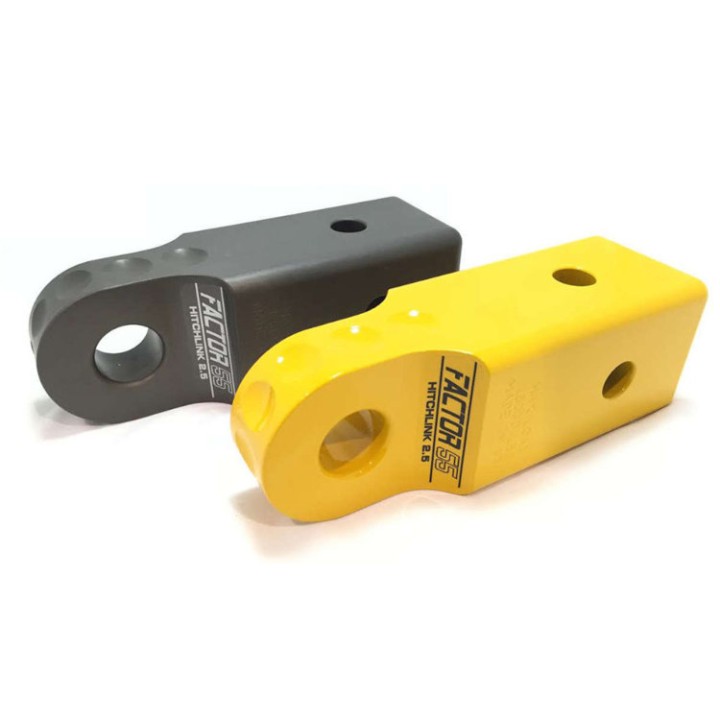 Mocowanie szekli/liny do haka holowniczego HitchLink 2,5" szary Factor 55