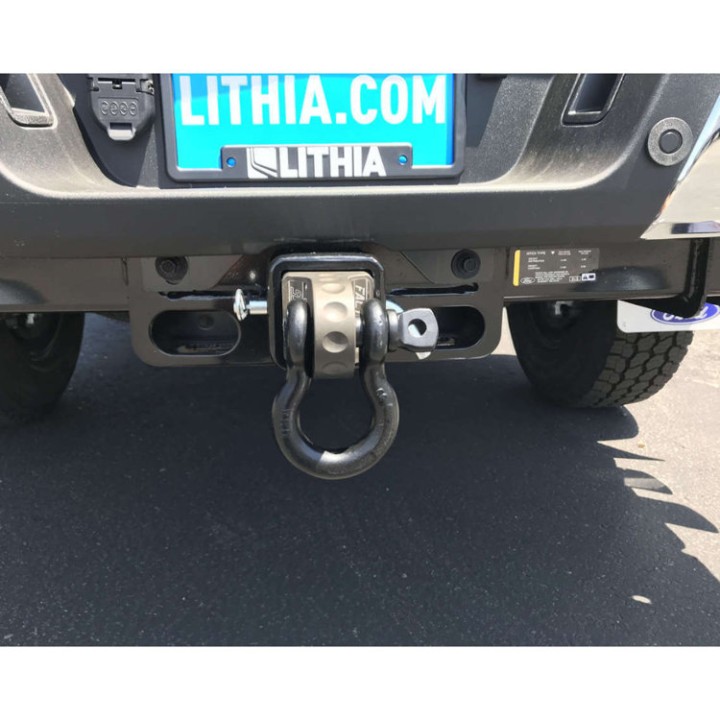 Mocowanie szekli/liny do haka holowniczego HitchLink 3.0 szary Factor 55