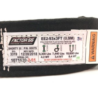 Pas holowniczy 3'x3" Factor 55