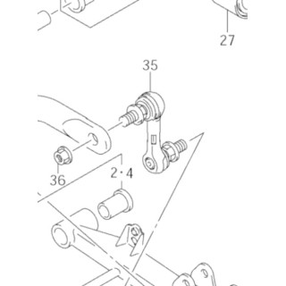 Łącznik stabilizatora 61660-31G00 KingQuad