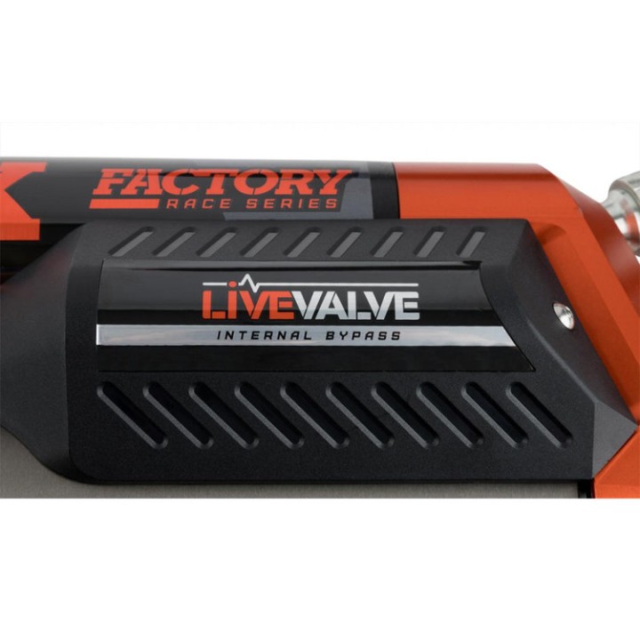 Amortyzator gazowy tył regulowany Fox Factory Race 3.0 Reservoir Internal Bypass Piggyback Live Valve Lift 0-1"