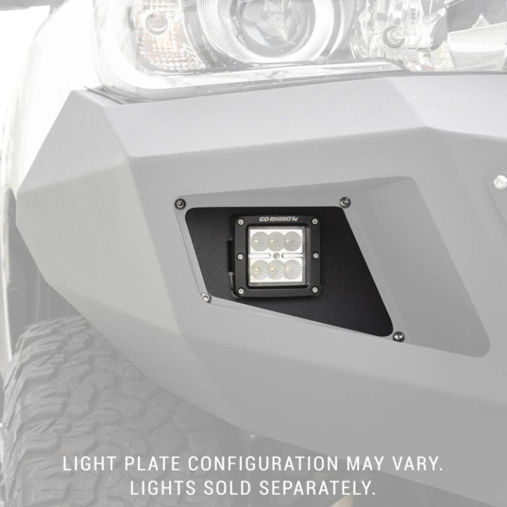 Adaptery mocowania lamp Surface do zderzaka BR5 przód Go Rhino