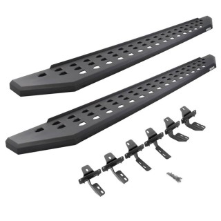Progi boczne textured black Go Rhino RB20