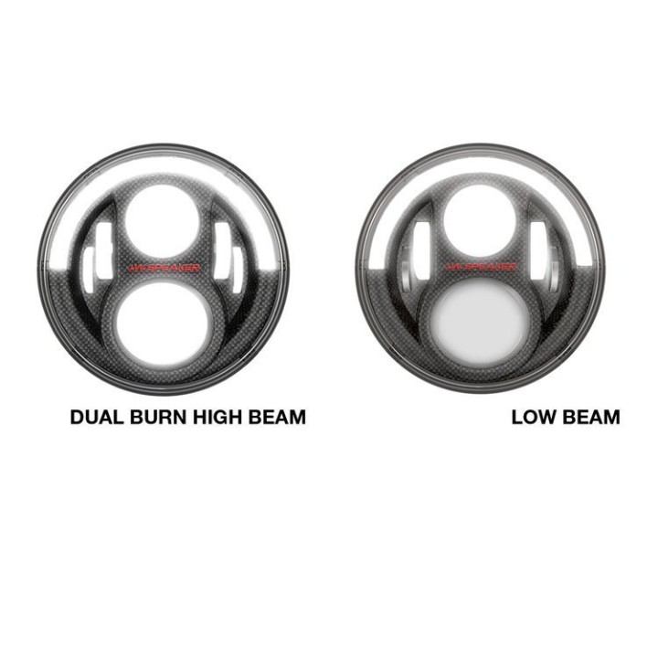 Reflektory LED carbon przód JW Speaker 8700 Evolution J2 Series