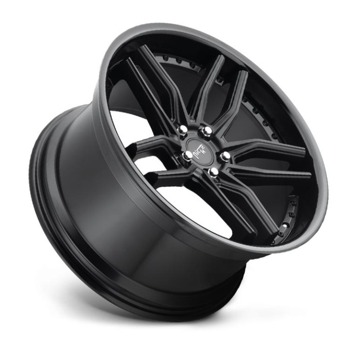 Felga aluminiowa M194 Methos Gloss Black Matte Black Niche Road Wheels