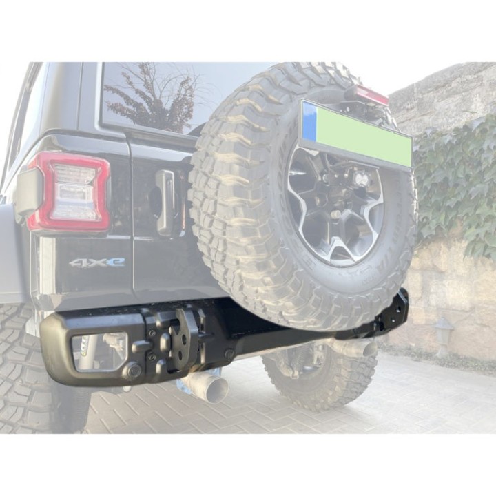 Zderzak stalowy tył