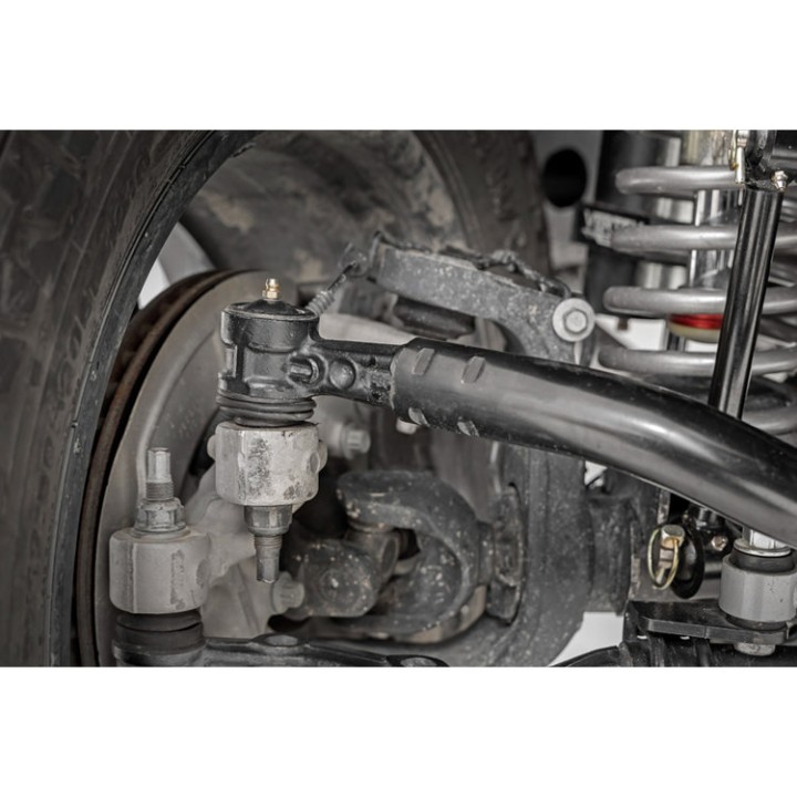 Drążek kierowniczy górny z relokacją mocowania drążka Panharda Rough Country Lift 3,5-6"