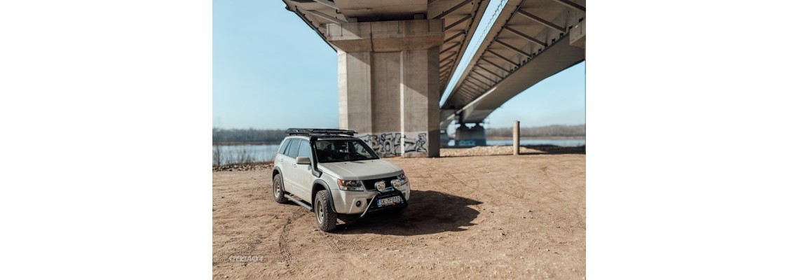 Jak przygotowaliśmy Suzuki Grand Vitara II do wypraw i jazdy w terenie - Etap 1